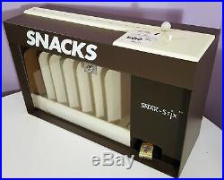 Snak Stix Snack Vending Machine Vintage 1986 Countertop Candy