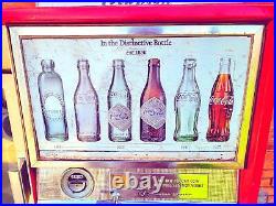 100% WORKING VINTAGE 60's COCA-COLA BOTTLE VENDING MACHINE WATCH VIDEO FREE SHIP