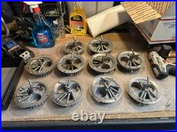 10 Set Antique Bulk Vending Wheels for Northwestern W BRUSH Gumball Vintage Caps