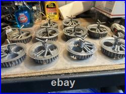 10 Set Antique Bulk Vending Wheels for Northwestern W BRUSH Gumball Vintage Caps