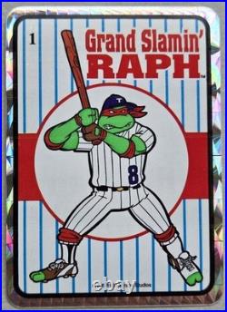 12 Rare VTG Prismatic 1993 TMNT Vending Machine Stickers, Collectible NOS, HTF