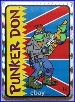 12 Rare VTG Prismatic 1993 TMNT Vending Machine Stickers, Collectible NOS, HTF