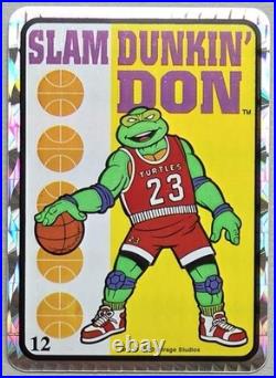 12 Rare VTG Prismatic 1993 TMNT Vending Machine Stickers, Collectible NOS, HTF
