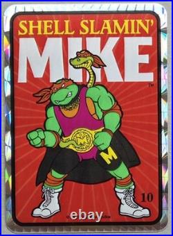 12 Rare VTG Prismatic 1993 TMNT Vending Machine Stickers, Collectible NOS, HTF