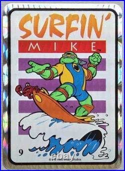 12 Rare VTG Prismatic 1993 TMNT Vending Machine Stickers, Collectible NOS, HTF