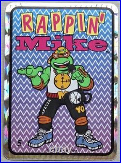 12 Rare VTG Prismatic 1993 TMNT Vending Machine Stickers, Collectible NOS, HTF