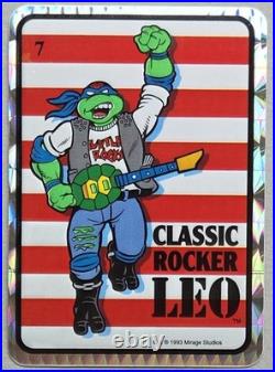 12 Rare VTG Prismatic 1993 TMNT Vending Machine Stickers, Collectible NOS, HTF