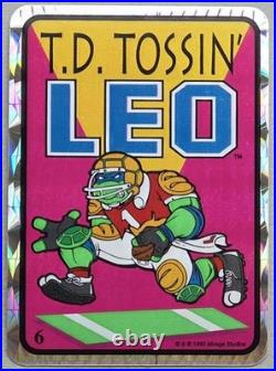 12 Rare VTG Prismatic 1993 TMNT Vending Machine Stickers, Collectible NOS, HTF