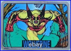 12 Vintage Foil 1992 Marvel X-Men Vending Machine Unauthorized Sticker Set, NOS