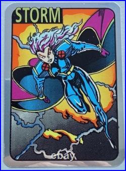 12 Vintage Foil 1992 Marvel X-Men Vending Machine Unauthorized Sticker Set, NOS