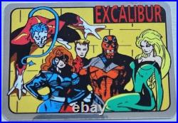 12 Vintage Foil 1992 Marvel X-Men Vending Machine Unauthorized Sticker Set, NOS
