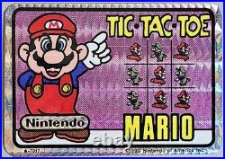 13 VTG 1990 Super Mario Bros Prismatic Vending Machine Sticker Set by Nintendo