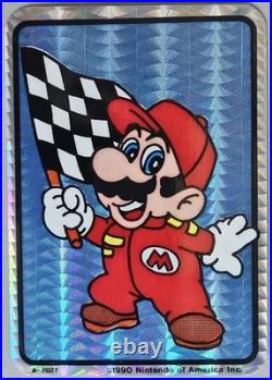 13 VTG 1990 Super Mario Bros Prismatic Vending Machine Sticker Set by Nintendo