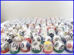 158 Vintage Vending Gumball NOS Official NFL Football Helmets Ceramic Mugs Lot