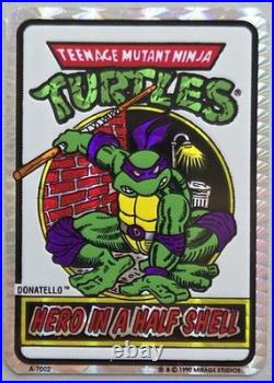 15 VTG 1990 TMNT Vending Machine Stickers Mirage Studios, A-7001 Thru A-7015 NOS