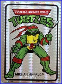 15 VTG 1990 TMNT Vending Machine Stickers Mirage Studios, A-7001 Thru A-7015 NOS