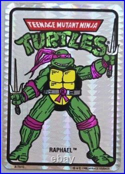 15 VTG 1990 TMNT Vending Machine Stickers Mirage Studios, A-7001 Thru A-7015 NOS
