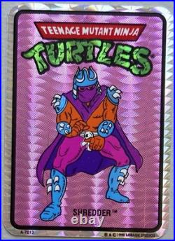 15 VTG 1990 TMNT Vending Machine Stickers Mirage Studios, A-7001 Thru A-7015 NOS