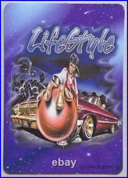 15 VTG Latino Lowrider 1999 Sleepy G Vending Machine Stickers, Collectible NOS
