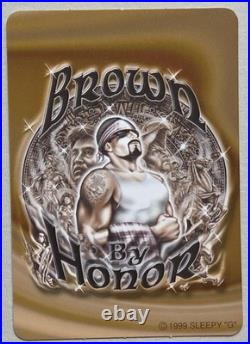 15 VTG Latino Lowrider 1999 Sleepy G Vending Machine Stickers, Collectible NOS