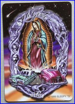 15 VTG Latino Lowrider 1999 Sleepy G Vending Machine Stickers, Collectible NOS