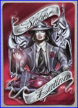 15 VTG Latino Lowrider 1999 Sleepy G Vending Machine Stickers, Collectible NOS