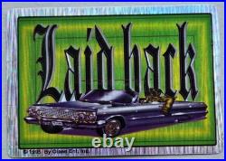 16 Rare VTG Lowrider 1995 Rollin Hard Prism Vending Machine Stickers by OLAES