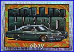 16 Rare VTG Lowrider 1995 Rollin Hard Prism Vending Machine Stickers by OLAES