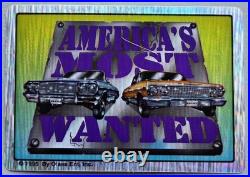 16 Rare VTG Lowrider 1995 Rollin Hard Prism Vending Machine Stickers by OLAES