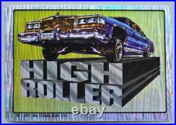 16 Rare VTG Lowrider 1995 Rollin Hard Prism Vending Machine Stickers by OLAES