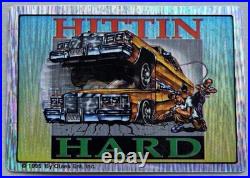 16 Rare VTG Lowrider 1995 Rollin Hard Prism Vending Machine Stickers by OLAES