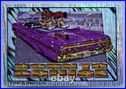 16 Rare VTG Lowrider 1995 Rollin Hard Prism Vending Machine Stickers by OLAES