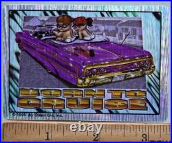 16 Rare VTG Lowrider 1995 Rollin Hard Prism Vending Machine Stickers by OLAES