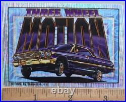 16 Rare VTG Lowrider 1995 Rollin Hard Prism Vending Machine Stickers by OLAES
