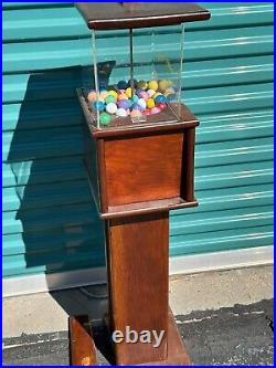 #1710 Vintage Baby Grand Ten Cent Gumball Candy Vending Machine