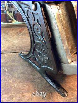 1890 Staats Money Changer Cohoes NY Coin Change Machine original finish Vintage