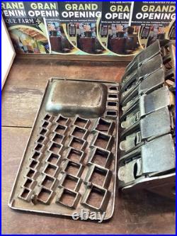 1890 Staats Money Changer Cohoes NY Coin Change Machine original finish Vintage