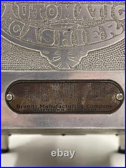 1916 Vintage Brandt Automatic Cashier Coin Changer SN 19407