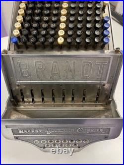 1916 Vintage Brandt Automatic Cashier Coin Changer SN 19407