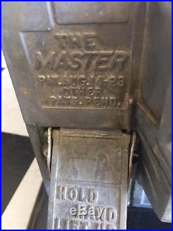 1923 VINTAGE Norris MASTER GUMBALL PEANUT VENDING MACHINE Original Lock & Key