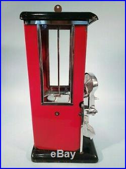 1923 Vintage Antique Gooseneck 1/5 Cent Master Gumball Peanut Vending Machine