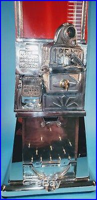1923 Vintage Antique Master Penny Drop Gumball Peanut Vending Machine