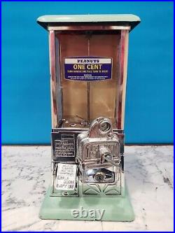 1923 Vintage Antique Penny Master Gumball Peanut Vending Machine