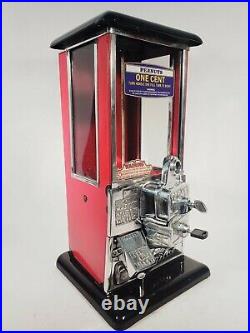 1923 Vintage Antique Penny Master Gumball Peanut Vending Machine