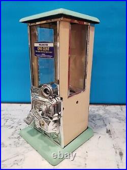 1923 Vintage Antique Penny Master Gumball Peanut Vending Machine