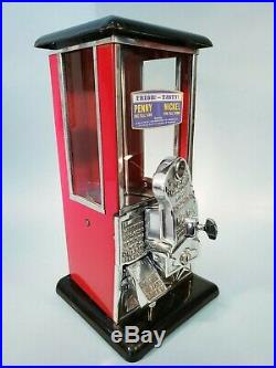 1923 Vintage Antique Penny Nickel Goosenec Master Gumball Peanut Vending Machine