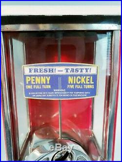 1923 Vintage Antique Penny Nickel Goosenec Master Gumball Peanut Vending Machine