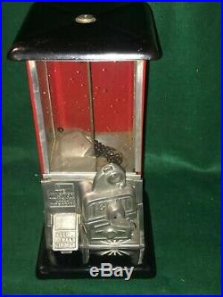 1923 Vintage Masters Gumball, Peanut, Or Candy Machine 1 Cent