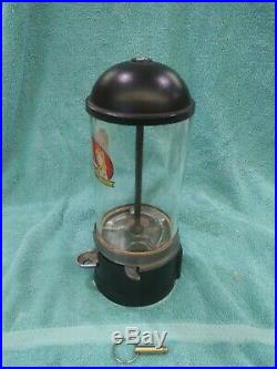 1927 Vintage Penny Coin Op Grandbois Gumball Vending Machine Cast Iron