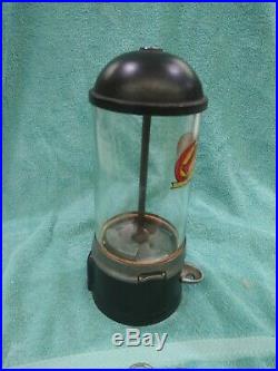 1927 Vintage Penny Coin Op Grandbois Gumball Vending Machine Cast Iron